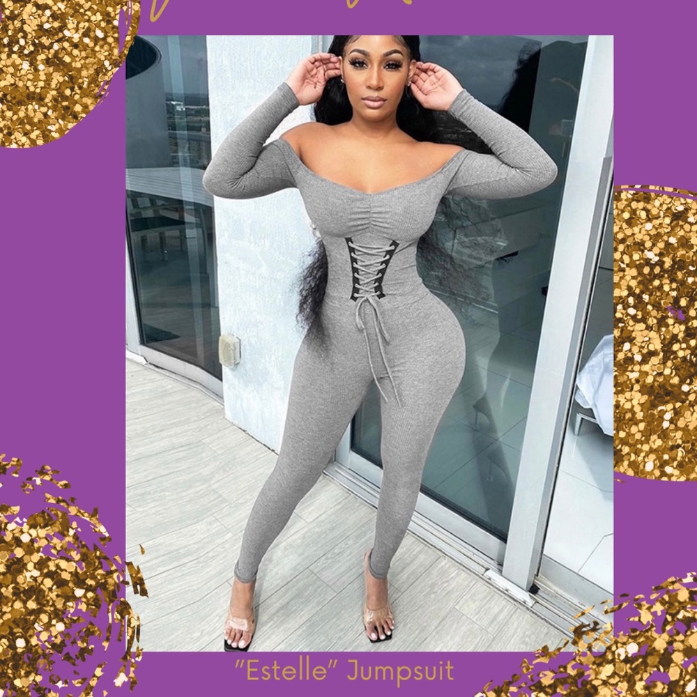 “Estelle” Women’s corset jumpsuit